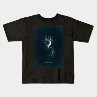 Cyanotype - Ipomoea Purga Kids T-Shirt